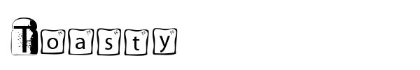Toasty font