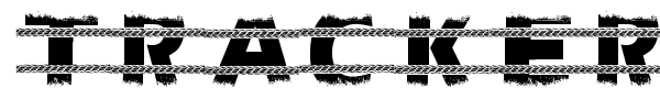 Trackers font