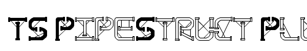 TS PipeStruct Plus font