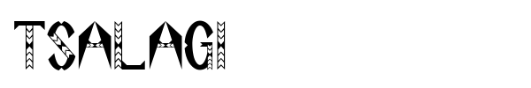 Tsalagi font