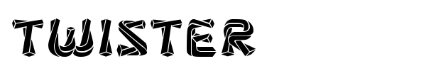 Twister font