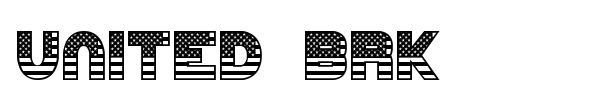 United BRK font