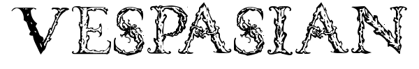 Vespasian Caps font
