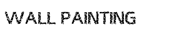Wall Painting font