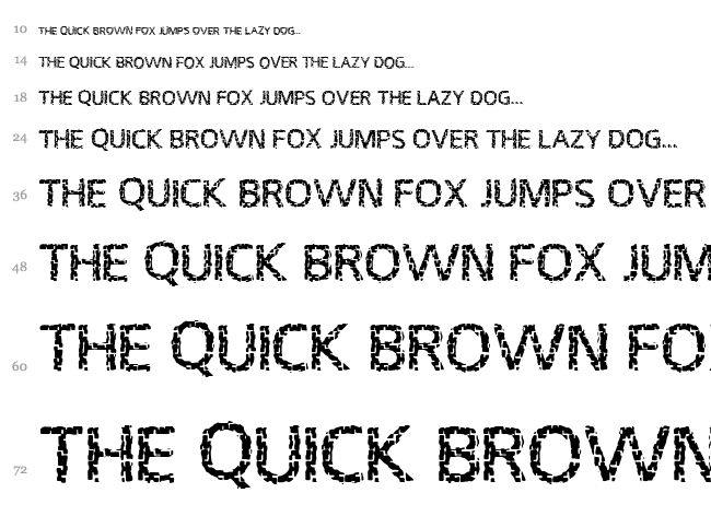 Wall Painting font waterfall