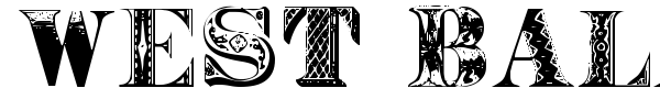 West Balaio font