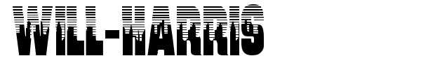 Will-Harris font