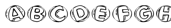 Woodcutted Caps font preview