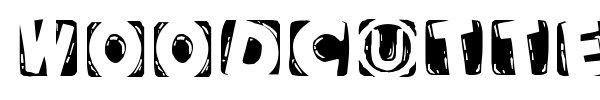 Woodcutted Caps font preview