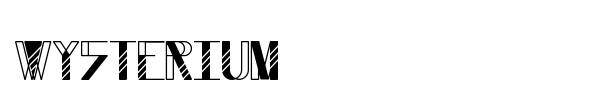 Wysterium font