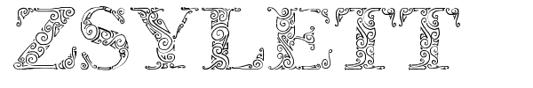 Zsylett font