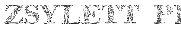 Zsylett Pro font preview