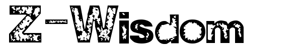 Z-Wisdom font