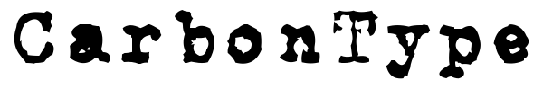 CarbonType font