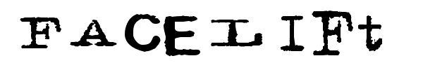 Facelift font preview