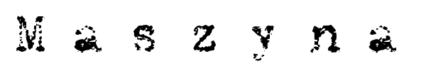 Maszyna font