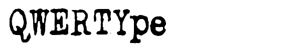 QWERTYpe font