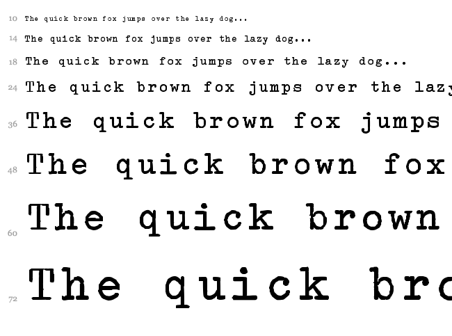 Splendid 66 font waterfall