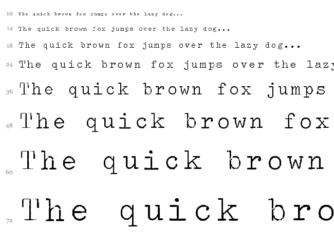 Splendid 66 font waterfall