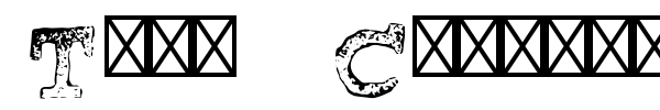 Tipo Carimbado font preview