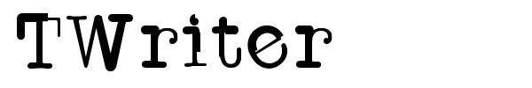 TWriter font preview