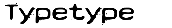 Typetype font preview