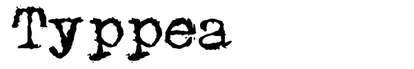 Typpea font