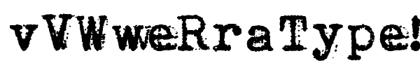 vVWweRraType! font