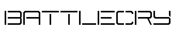 Battlecry font