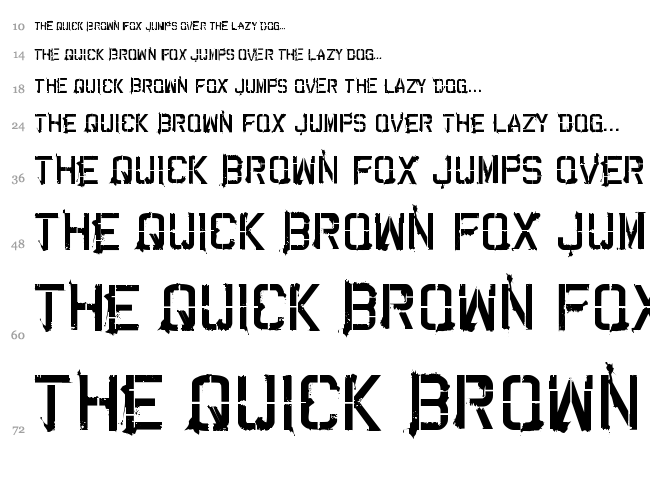 Cartaz font waterfall