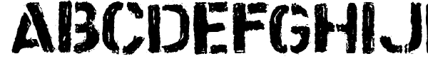 CF Trash Zone font