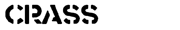 Crass font