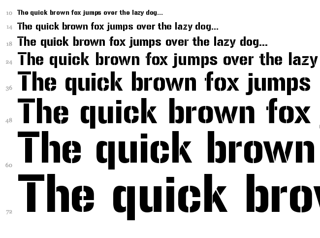 Gunplay font waterfall