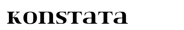 Konstata font