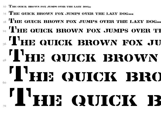 Lintsec font waterfall