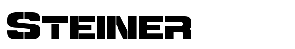 Steiner font
