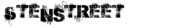 Stenstreet font
