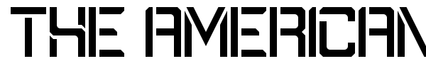 The American font
