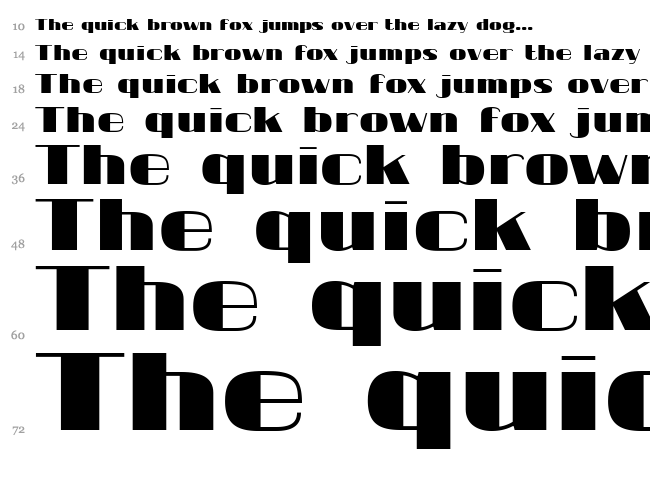 20 db font waterfall