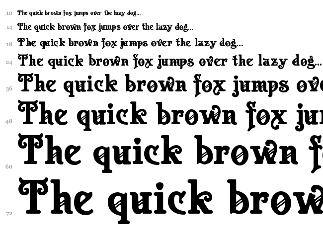Apollo ASM font waterfall