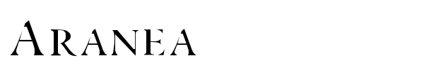 Aranea font