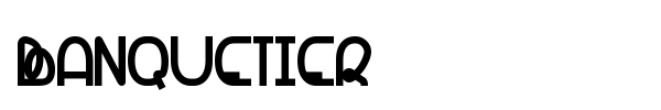 Banquetier font preview