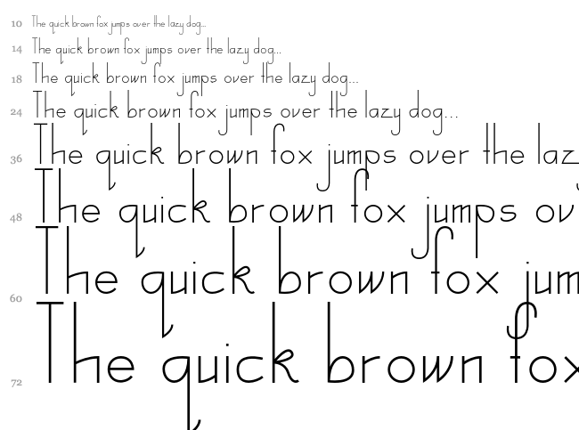 Belle Font Nouveau font waterfall