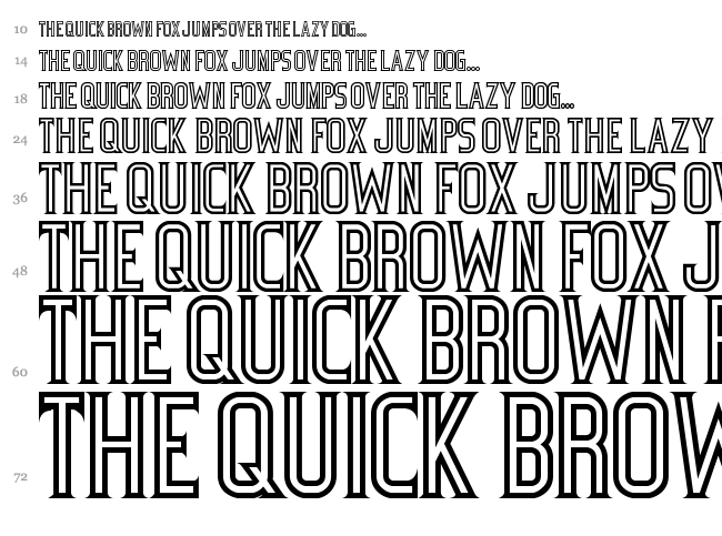 Bicycle font waterfall