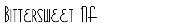 Bittersweet NF font
