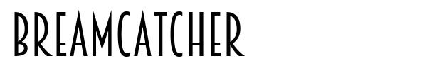 Breamcatcher font