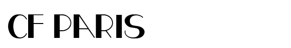 CF Paris font