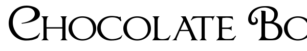 Chocolate Box font preview