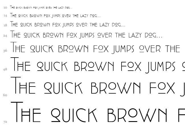 Cocotte font waterfall