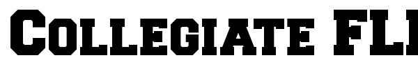 Collegiate FLF font preview